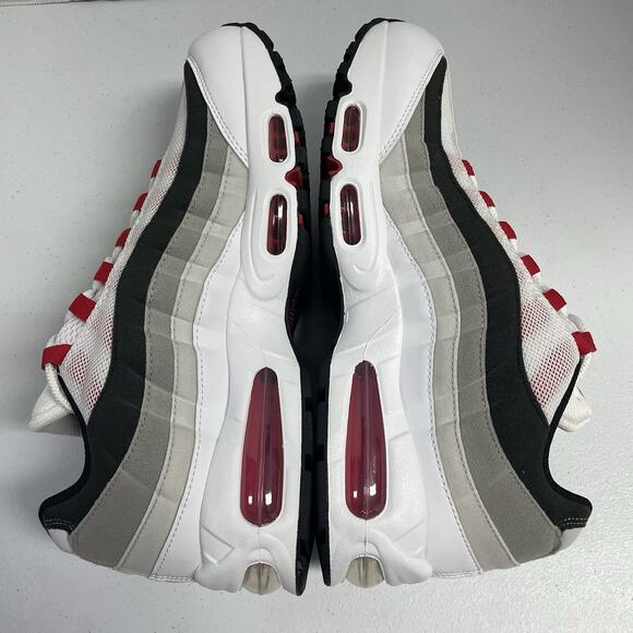 Nike Air Max 95 OG Comet Red 2026 IB7862 100 Size 10.5 Men White Black Chunky main image 6